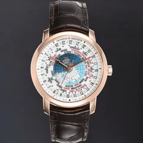 Vacheron Constantin Traditionnelle 86060/000R-9640 42.5mm Rose gold Silver