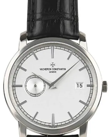 Vacheron Constantin Traditionnelle 87172/000G-9301 38mm White gold Silver 3