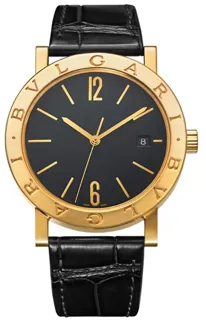 Bulgari Bvlgari Yellow gold Black