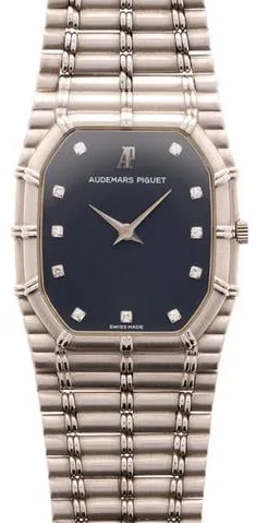 Audemars Piguet Bamboo 27mm White gold Blue