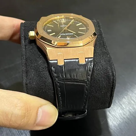 Audemars Piguet Royal Oak 15300OR.OO.D002CR.01 39mm Rose gold Black 4