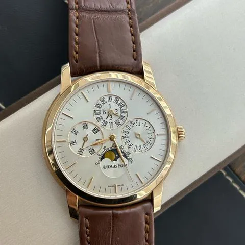 Audemars Piguet Jules Audemars 26390OR.OO.D088CR.02 41mm Rose gold White