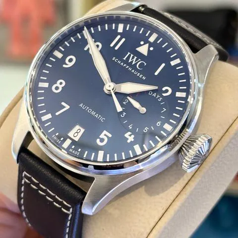 IWC Big Pilot IW500916 46mm Stainless steel Blue 1