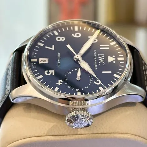 IWC Big Pilot IW500916 46mm Stainless steel Blue 5