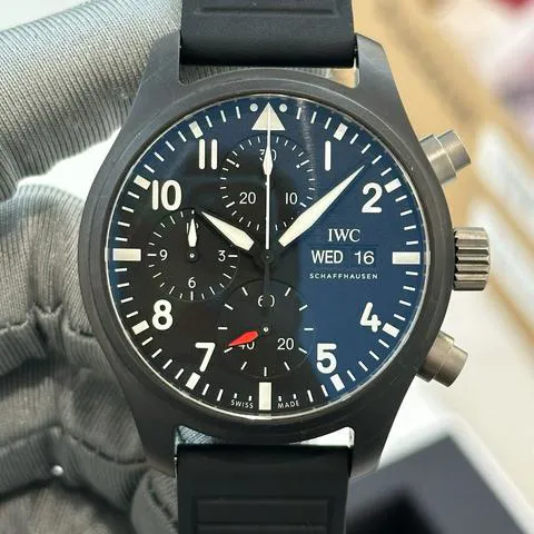 IWC Pilot Chronograph Top Gun IW389401 42mm Ceramic Black