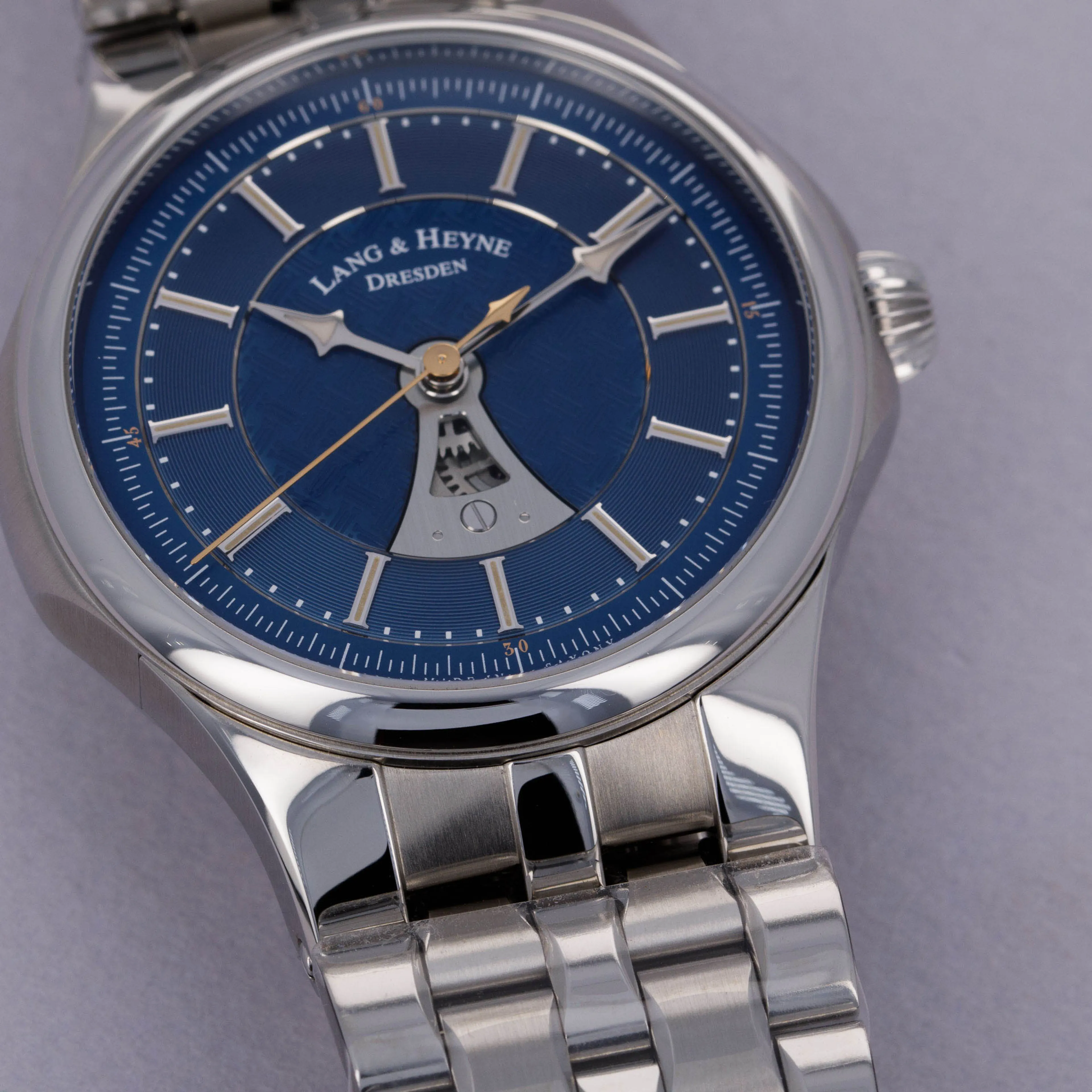 Lang & Heyne Hektor 40mm Stainless steel Blue 17