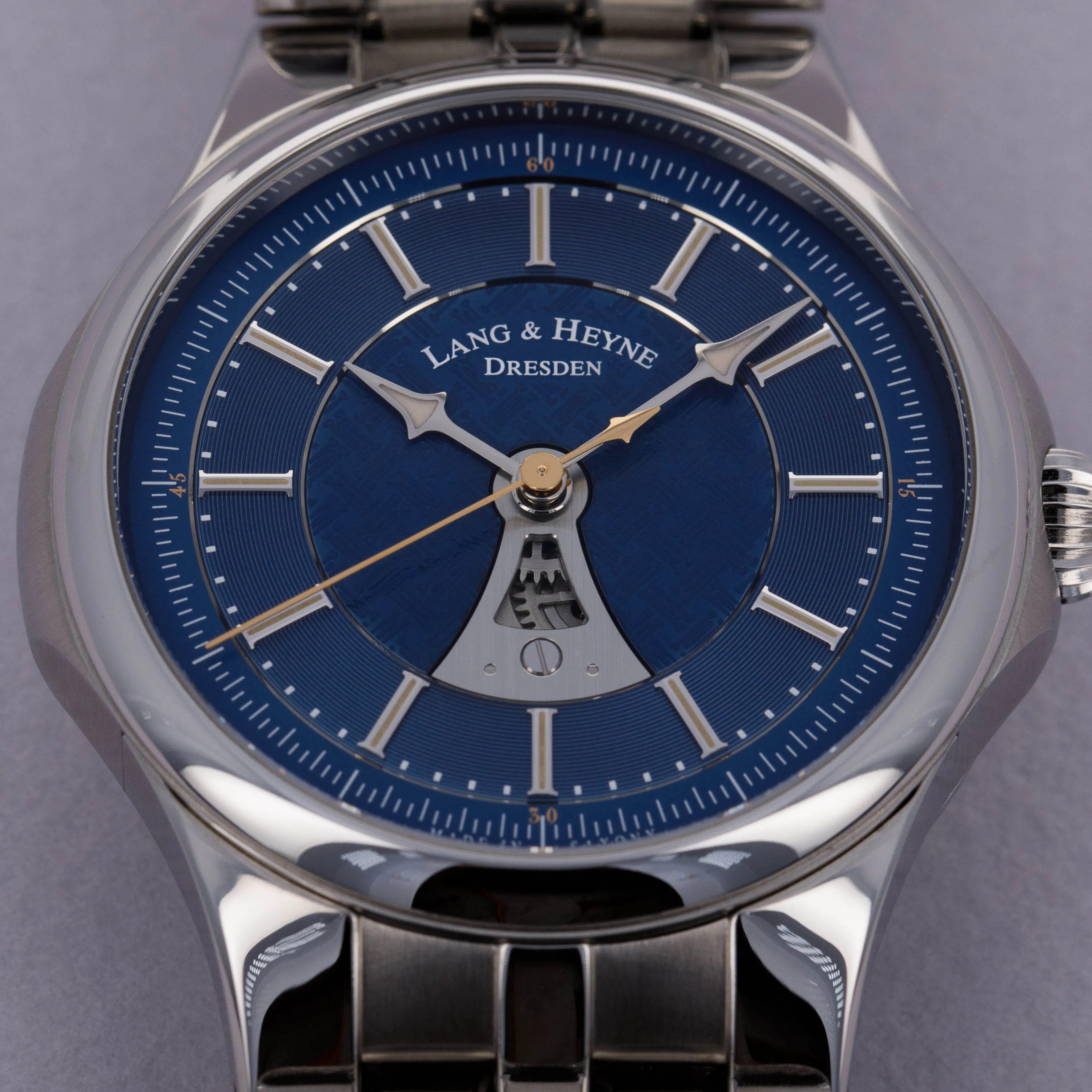 Lang & Heyne Hektor 40mm Stainless steel Blue 8