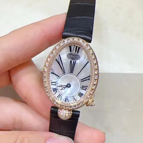 Breguet Reine de Naples 8928BR/51/944/DD0D3L 33mm Rose gold Mother-of-pearl 2