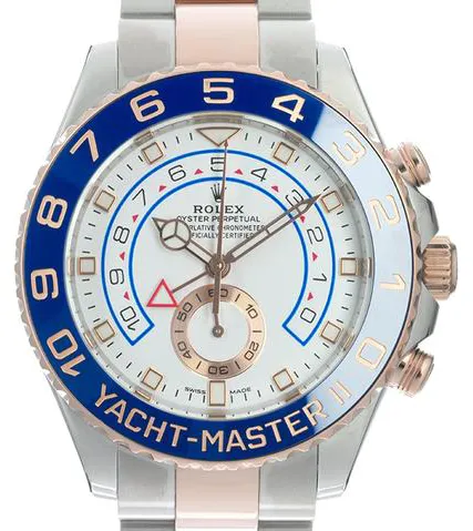 Rolex Yacht-Master II 116681 44mm Yellow gold and Stainless steel White