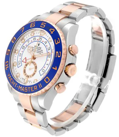 Rolex Yacht-Master II 116681 44mm Yellow gold and Stainless steel White 8