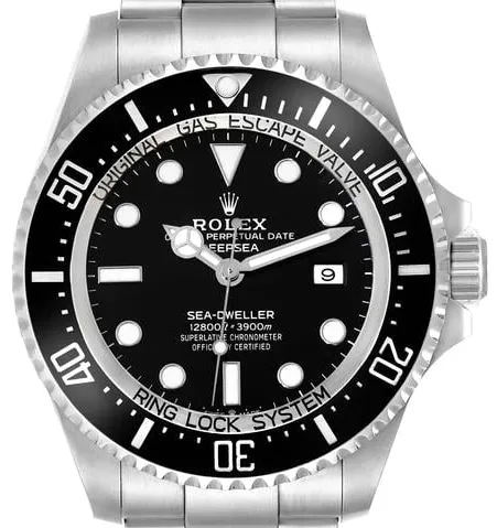 Rolex Sea-Dweller Deepsea 126660 44mm Stainless steel Black