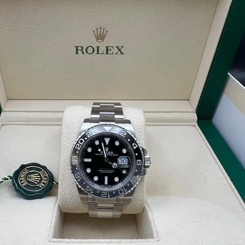 Rolex GMT-Master II 126710GRNR 40mm Stainless steel Black