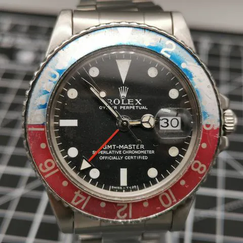 Rolex GMT-Master 1675 40mm Stainless steel Black