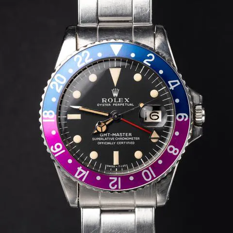 Rolex GMT-Master 1675 40mm Stainless steel Black