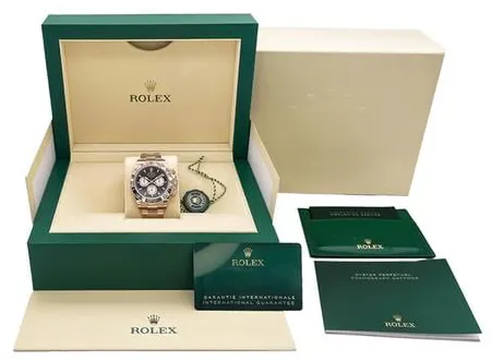 Rolex Daytona 126505 40mm Rose gold Black 10