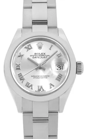 Rolex Lady-Datejust 279160 28mm Stainless steel Silver