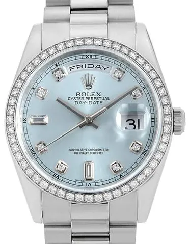 Rolex Day-Date 36 118346A 36mm Blue