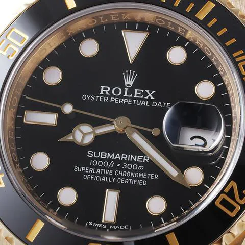 Rolex Submariner 116618LN 40mm Yellow gold Black 5