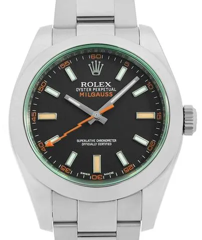 Rolex Milgauss 116400GV 40mm Stainless steel Black