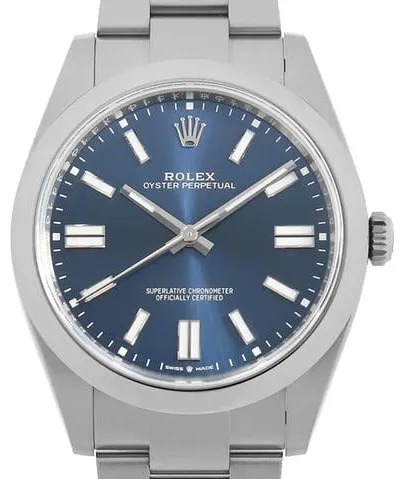 Rolex Oyster Perpetual 41 124300 41mm Stainless steel Blue