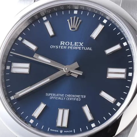 Rolex Oyster Perpetual 41 124300 41mm Stainless steel Blue 5