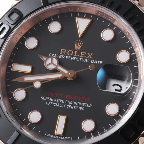 Rolex Yacht-Master 40 116655 40mm Everose gold Black 5