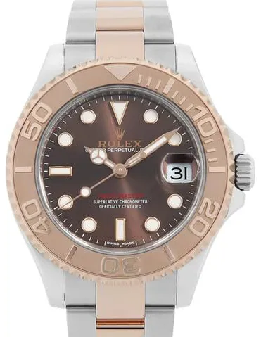 Rolex Yacht-Master 37 268621 37mm Yellow gold and Stainless steel Brown