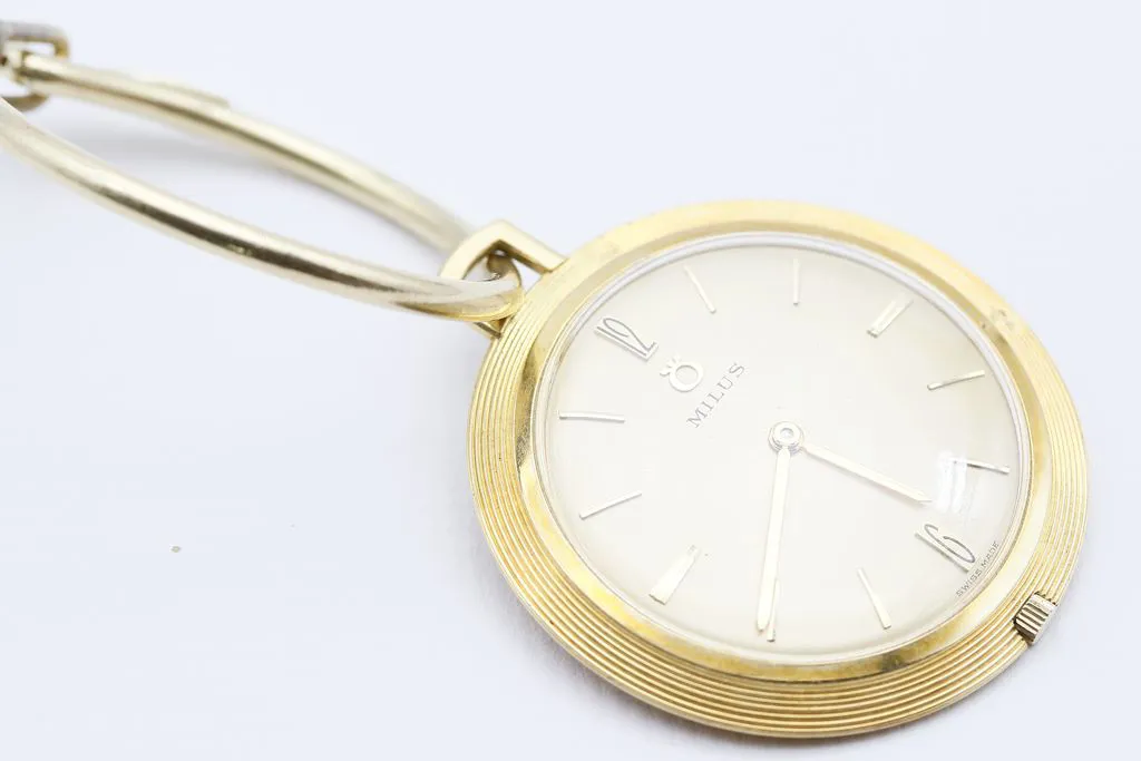 Milus 38mm Yellow gold Gold