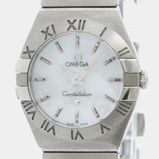 Omega Constellation Quartz 123.10.24.60.05.001 Stainless steel White