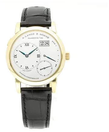 A. Lange & Söhne Lange 1 101.022 38mm Yellow gold Silver