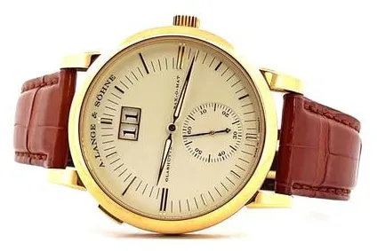 A. Lange & Söhne Langematik 309.021 40mm Yellow gold Champagne