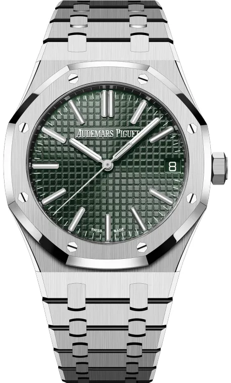 Audemars Piguet Royal Oak 15510ST.OO.1320ST.09 41mm Stainless steel Green