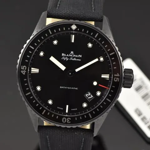 Blancpain Fifty Fathoms 5000-0130-B52A 43mm Ceramic Black