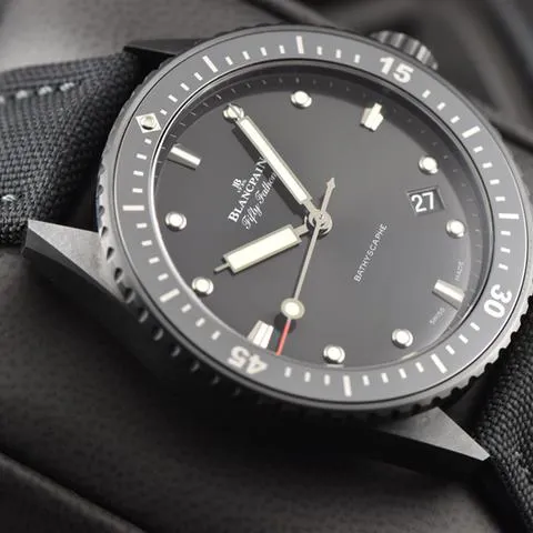 Blancpain Fifty Fathoms 5000-0130-B52A 43mm Ceramic Black 2