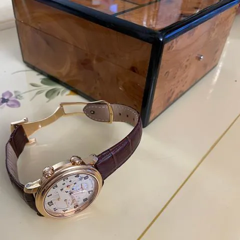 Blancpain Léman Réveil GMT 2041-3642M-53B 40mm Rose gold Gold (solid)