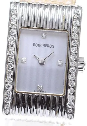 Boucheron 18mm Stainless steel Silver