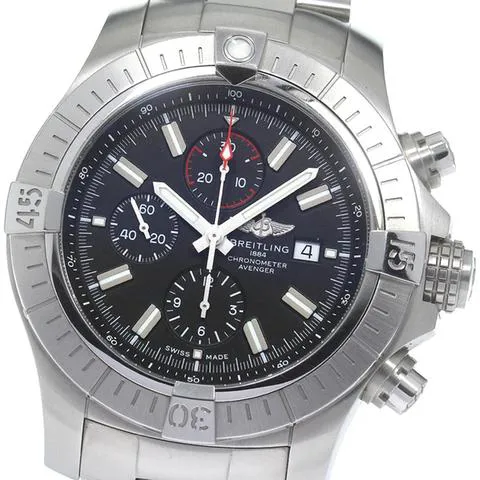 Breitling Avenger A13375 48mm Stainless steel Black