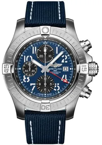 Breitling Avenger A24315101C1X1 45mm Stainless steel Blue