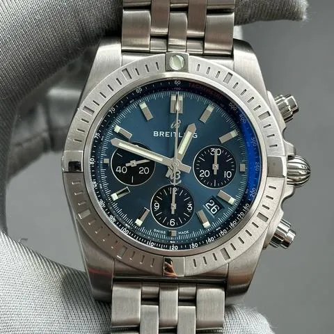 Breitling Chronomat AB0115101C1A1 44mm Stainless steel Blue