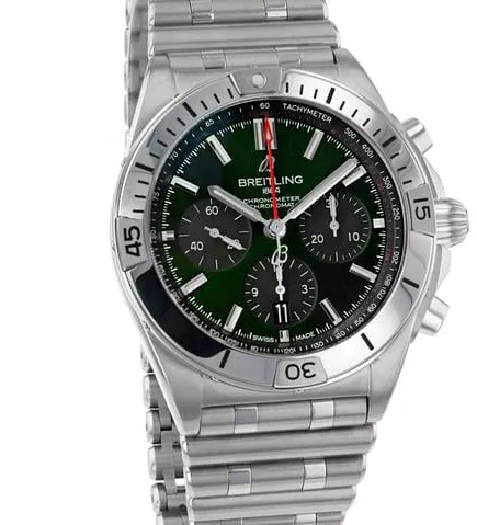 Breitling Chronomat AB0134101L1A1 42mm Stainless steel Green