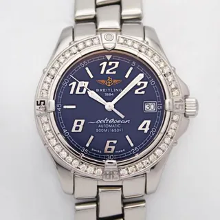 Breitling Colt A17350 38mm Stainless steel Blue