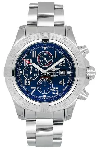 Breitling Super Avenger II A1337111 48mm Stainless steel Black