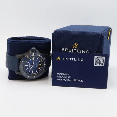 Breitling Superocean V17369161C1S1 48mm Titanium Blue 7