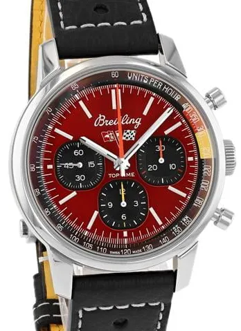 Breitling Top Time AB01761A1K1X1 41mm Stainless steel Red