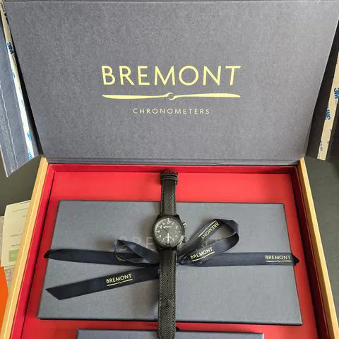 Bremont MB 43mm Stainless steel Black