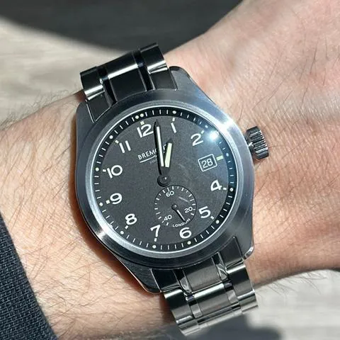 Bremont -R-S 40mm Stainless steel Black