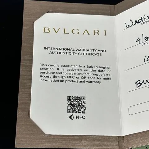 Bulgari Bvlgari Bvlgari 103868 Aluminium Black 8