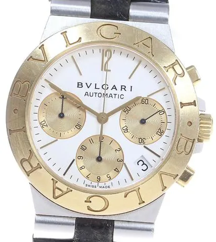 Bulgari Diagono CH 35 SG 35mm White