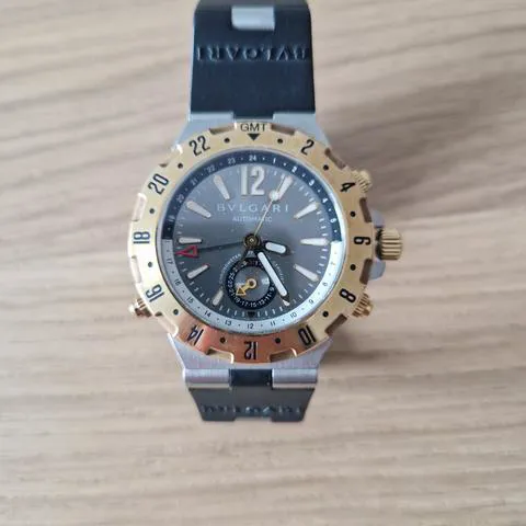 Bulgari Diagono GMT 40 SG 40mm Yellow gold and Stainless steel 4