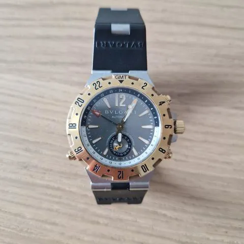 Bulgari Diagono GMT 40 SG 40mm Yellow gold and Stainless steel 5